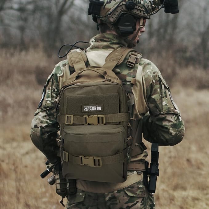 EXCELLENT ELITE SPANKER Tactical MOLLE Hydration Backpack Water Bladder Carrier - Image 6