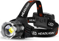 AKNEAR LED Rechargeable Headlamp 99000 High Lumens, 95 Hours Endurance Head Lamp by AKNEARHeadlampRechargeable