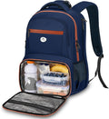 MATEIN Laptop Backpack with Lunch Compartment, Large Insulated Lunch Backpack by MATEIN