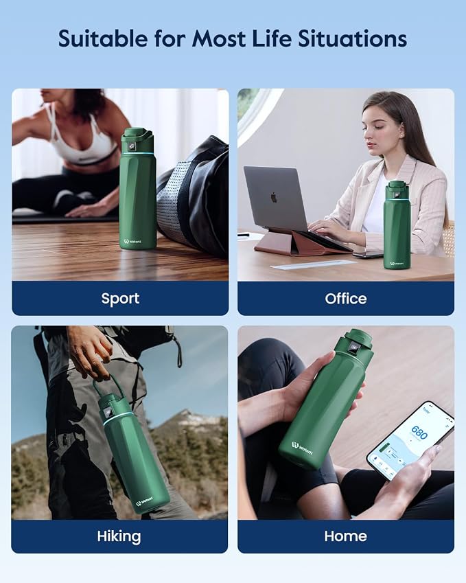 BOOST Smart Water Bottle with Reminder & Tracker, Double Wall Vacuum Insulated - Image 7