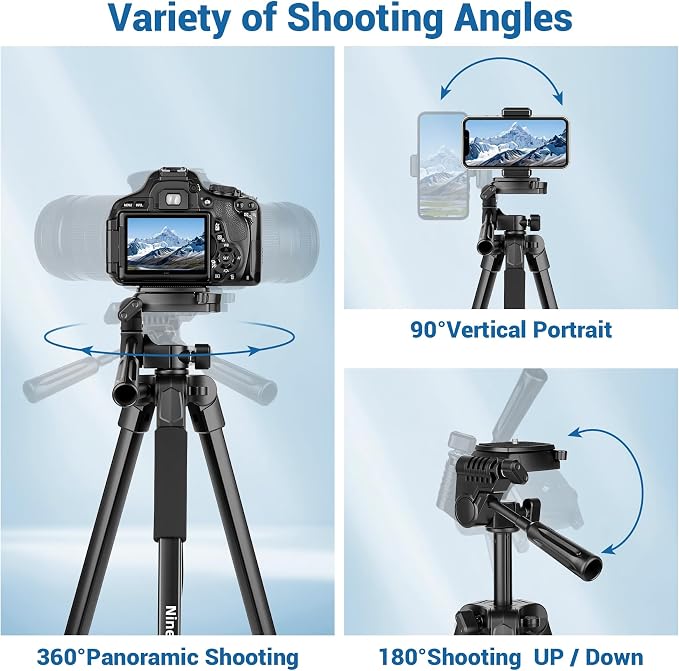 Phone Tripod, 83” Cell Phone Tripod - Image 2