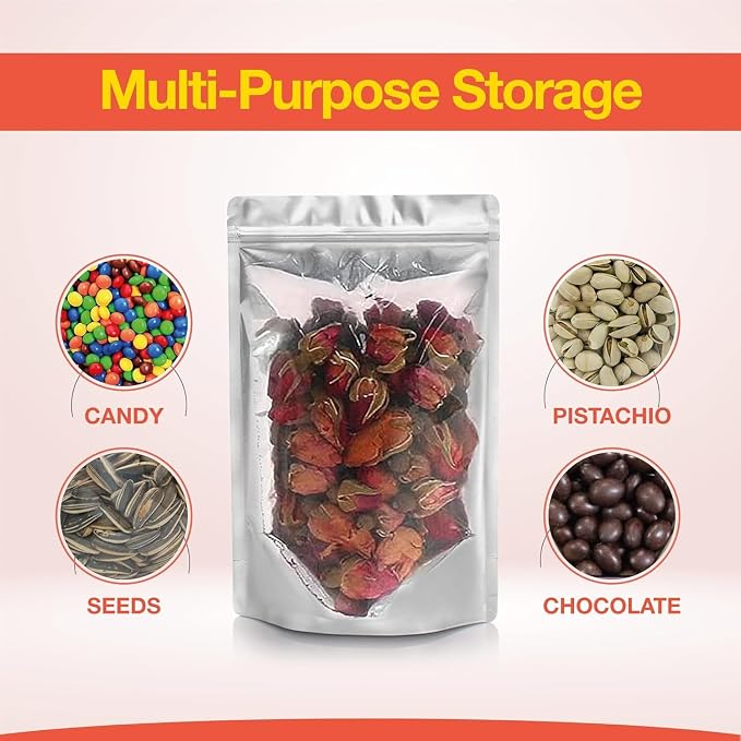 BELLE KR® 3x5 Small Mylar Bags for Freeze Dried Candy - Image 3