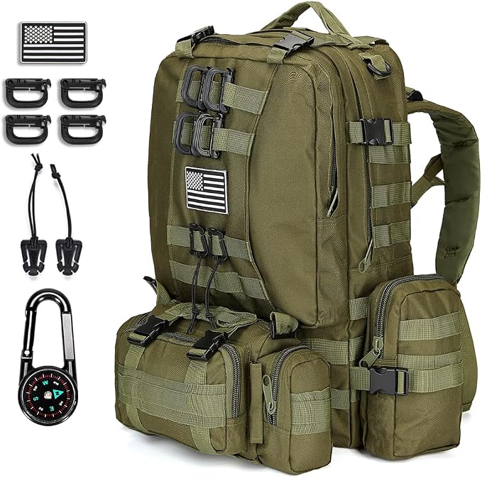 Large Military Tactical Backpack by CALUOMATT