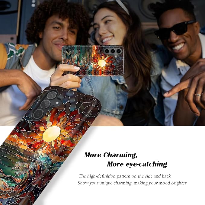 Compatible for Samsung Galaxy A17 5G Case, Dual Layer Heavy Duty 2 in 1 - Image 4