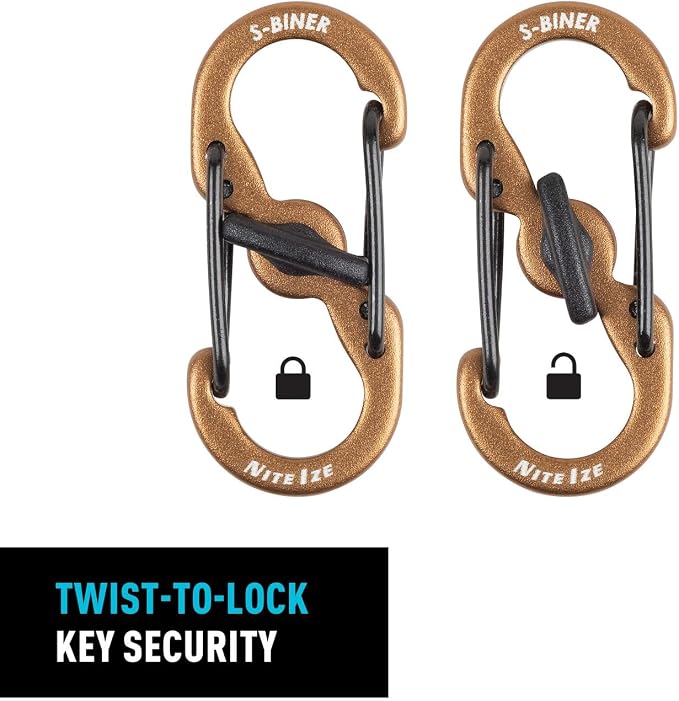 Nite IZE S-Biner MicroLock Lockable Key Holder - Image 3