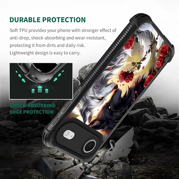 for iPhone 17 Air Case, for MagSafe Graphic Design for Girl Boy Soft Silicone - Image 6