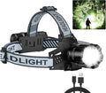 NiaoChao Headlamp Rechargeable, 99000 LM Super Bright LED Head Lamp by NiaoChao