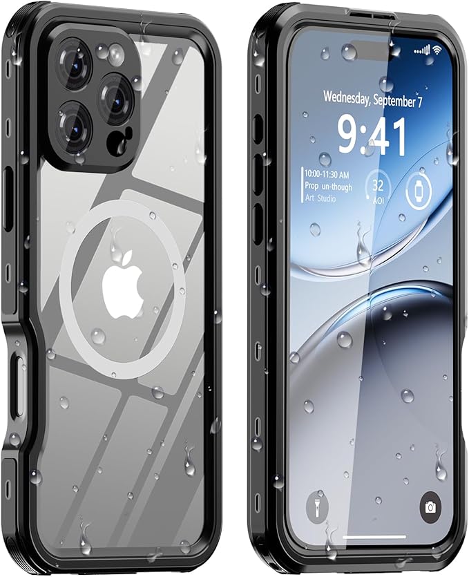 for iPhone 16 Pro Max Case Waterproof | Shockproof Dust Proof Phone Case Cover by LOVEBEIDI