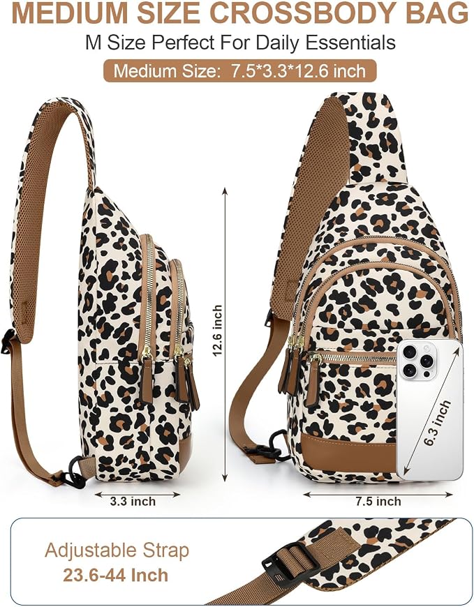 Capolo Sling Bag for Women Men Waterproof Crossbody Bags for Women Trendy - Image 3