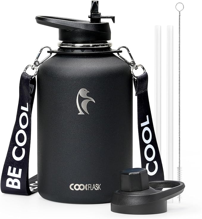 Coolflask 64oz Insulated Water Bottle by Coolflask