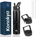 Konokyo Insulated Water Bottle 24oz Stainless Steel Sport Bottles by Konokyo