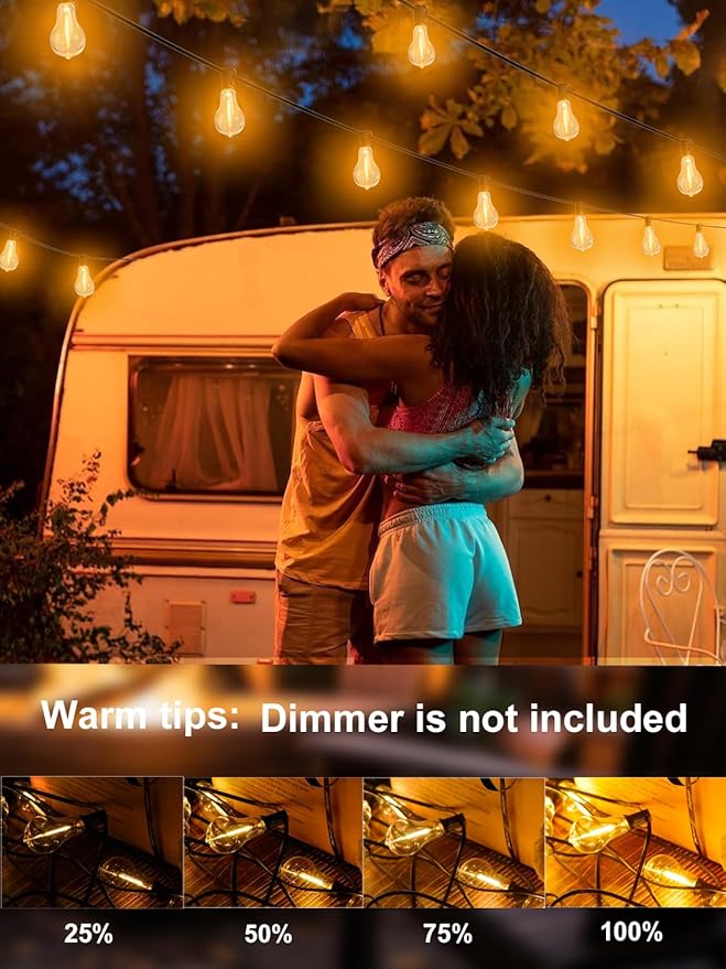 DAMAING 200FT LED Outdoor String Lights - Image 3
