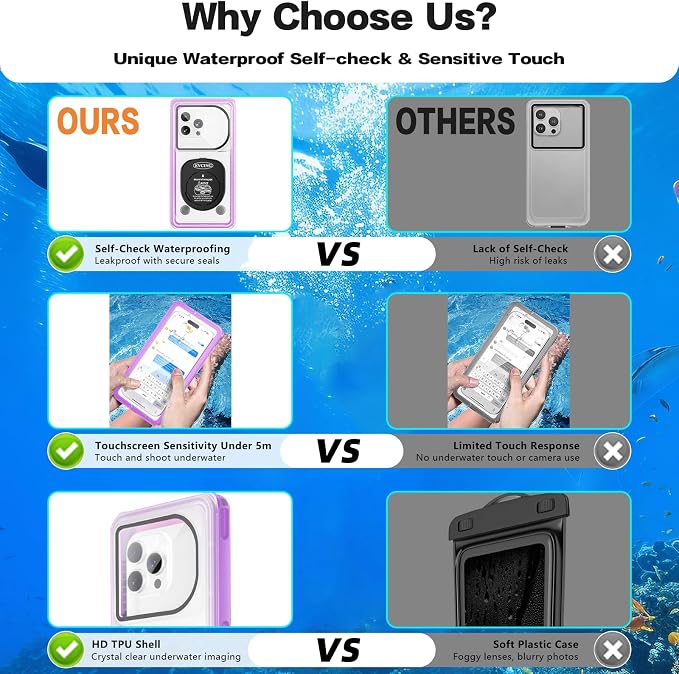 Waterproof Phone Case, Underwater Phone Cases - Image 3