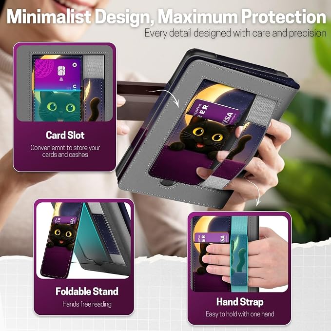 TNP Stand Case for Kindle Paperwhite 12th Generation 2024 / Kindle Colorsoft - Image 3