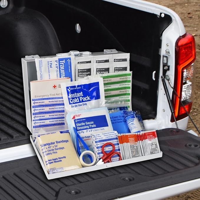 First Aid Only 9302-25M 25-Person Contractor's First Aid Kit - Image 10