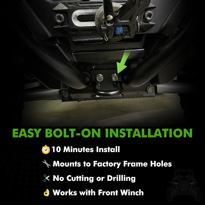Front Tow Hook Tow Loop Compatible - Image 4