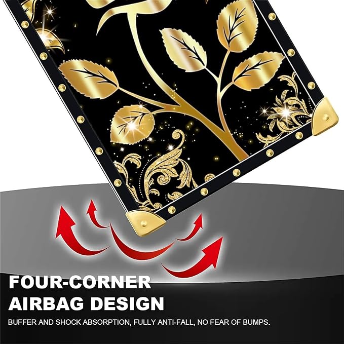 for iPhone 17 Pro Max Case Luxury Golden Decoration - Image 6