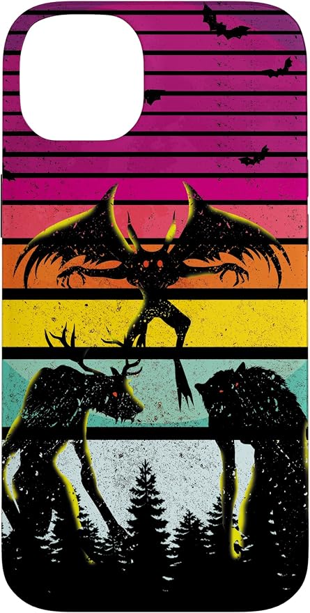 Cryptkin Cute Mothman Cryptid Map Case by Unknown