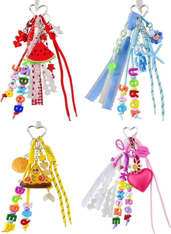 Paracord Keychain Bag Charms Paracord Rope Keychain Bag Charm 12pcs Braided - Image 4