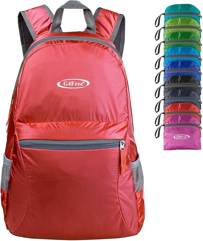 G4Free 20L Lightweight Packable Backpack Travel Hiking Daypack Foldable Backpack by G4Free