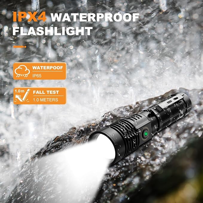 Hoxida Small Tactical Flashlights High Lumens - Image 7