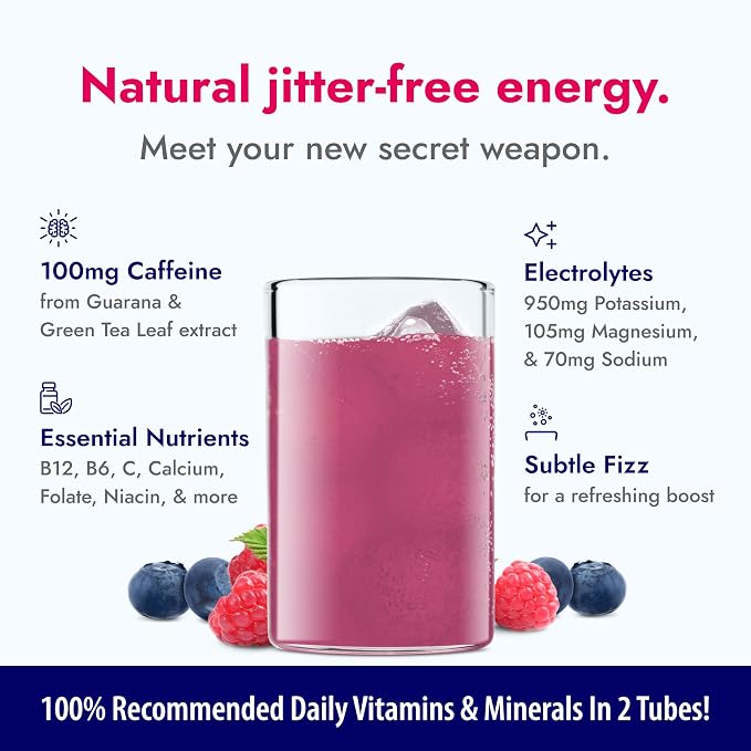 Zipfizz Daily Energy Drink Powder, 20 Pack | 3-in-1 Sustained Energy, Rapid - Image 3