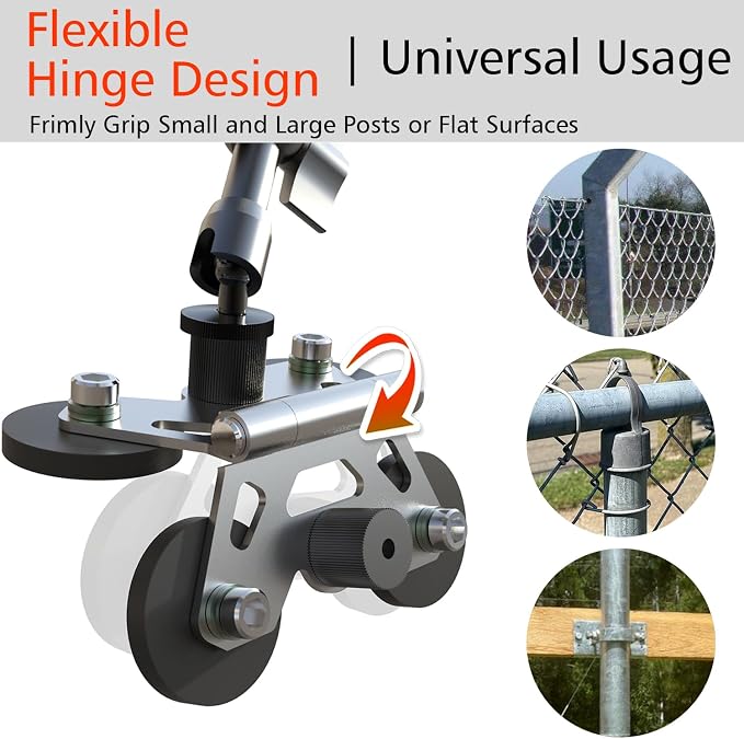 Magnetic Phone Fence Mount for iPhone, PostMount for Mevo Start, GoPro - Image 3