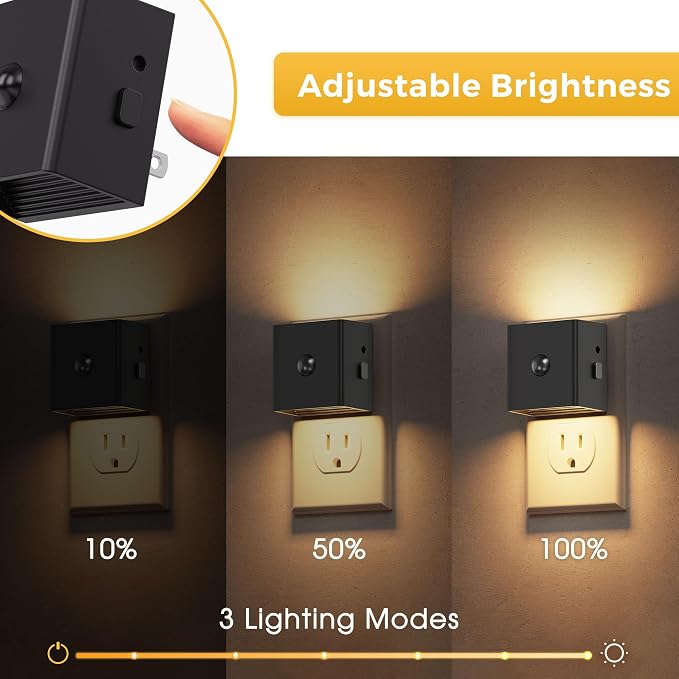 L LOHAS LED Motion Sensor Night Light, Plug in Night Light - Image 6