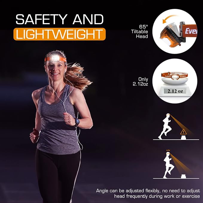 EverBrite Headlamp, 5 Pack Kids Headlamp - Image 3