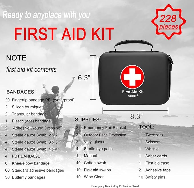 SHBC Waterproof First Aid Kit - Image 2