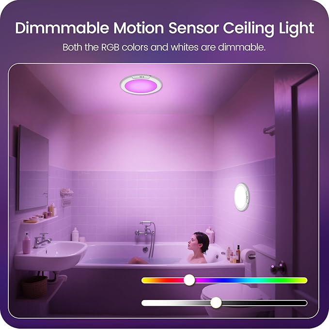 Motion Sensor Rechargeable Shower Light - Image 3