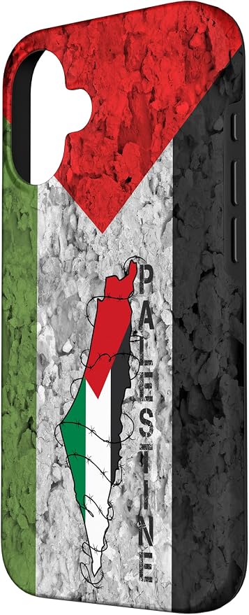 Kufiya PALESTINE Keffiyeh flag, Palestinian Map pattern Case - Image 2
