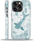 for iPhone 16 Pro Case, HH2 Ocean Whale Shark Hybrid 2 Layer Hard Shell by Unknown