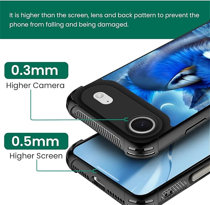 for iPhone 17 Air Case, for MagSafe Graphic Design for Girl Boy Soft Silicone - Image 4