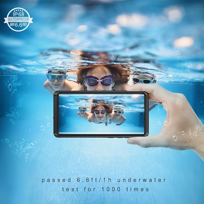 Lanhiem for Samsung S23 Ultra Phone Case, IP68 Waterproof Dustproof, Built-in - Image 3