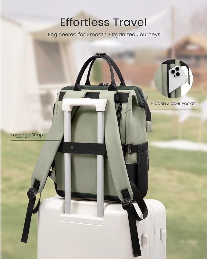 LOVEVOOK Laptop Backpack for Women, 17 Inch Travel Backpack for Work College - Image 5