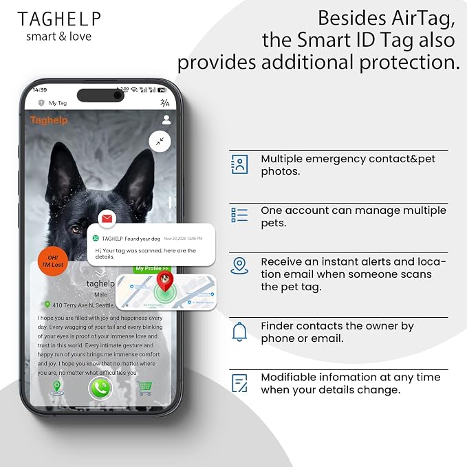 Waterproof AirTag Dog Collar - Image 9