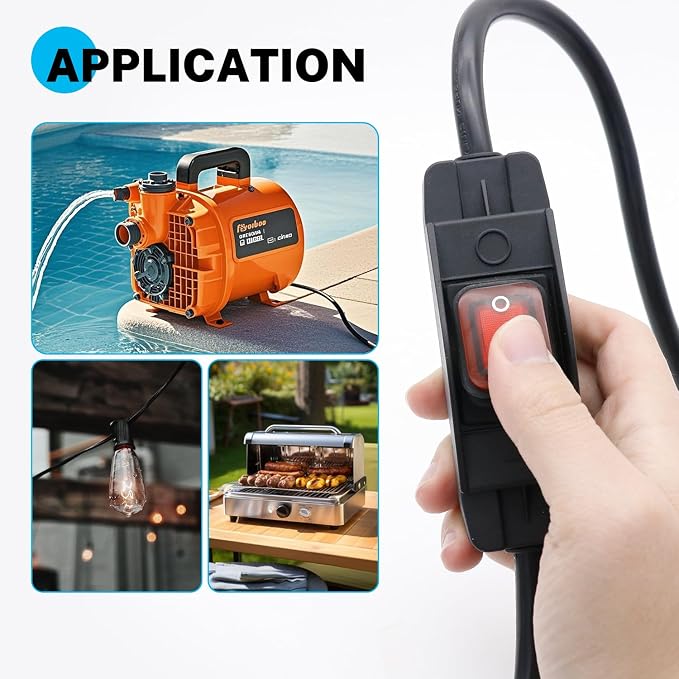 FIRMERST 1875W Outdoor Extension Cord - Image 6