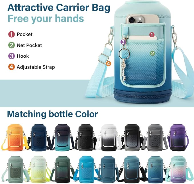DYSANKY 1 Gallon Water Bottle Insulated | Thickened Stainless Steel Vacuum - Image 4
