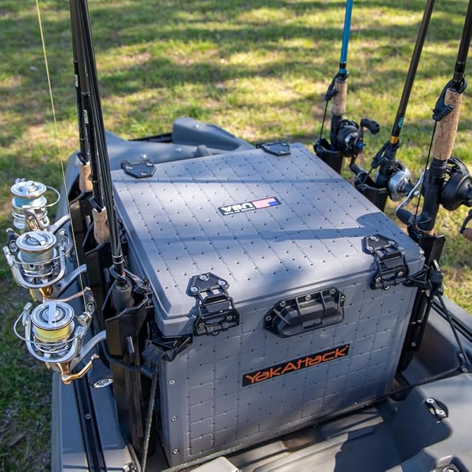YakAttack BlackPak Pro 16" x 16" Kayak Fishing Crate - Image 7