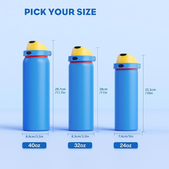 POWCAN 24 oz Insulated Water Bottle - Image 3