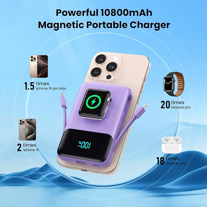Magnetic Portable Charger for iPhone - Image 7