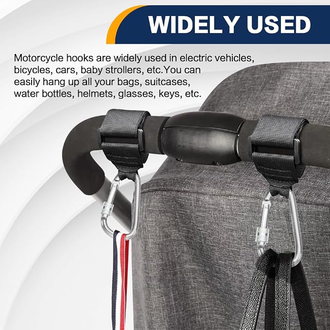 2 Pack UTV Hook for Hanging Headsets, Helmet and Goggles - Image 6