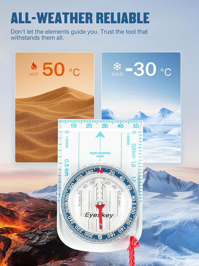 Eyeskey Advanced Orienteering Compass - Image 8