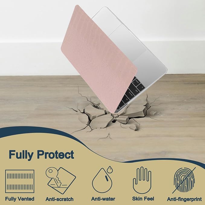Hard Cover for MacBook Air 13 inch Case 2010-2017 Release, Crodidel Leather - Image 3
