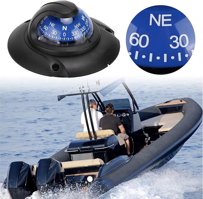 Marine Flush Mount with LED Light - Image 2