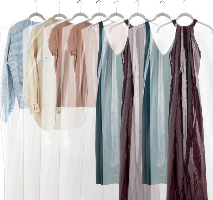 Juvale Clear Plastic Garment Bag - Image 5