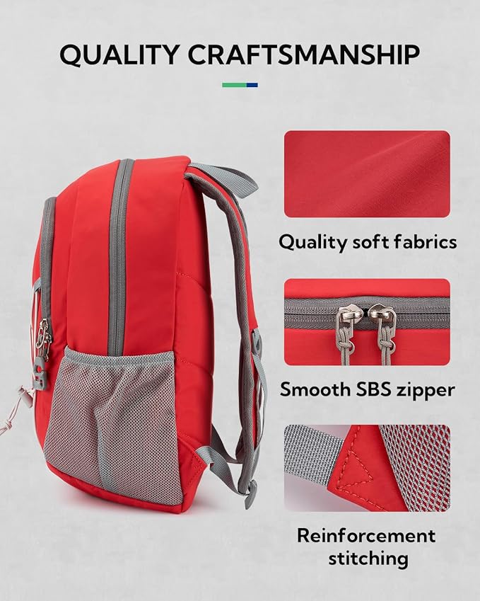 WATERFLY 12L Small Hiking Backpack: Day Pack Lightweight Travel Bag Camping - Image 5
