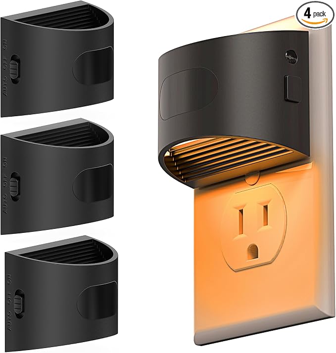 L LOHAS LED Night Light with Motion Sensor & Dusk to Dawn Sensor, Night Lights by LLOHASLED