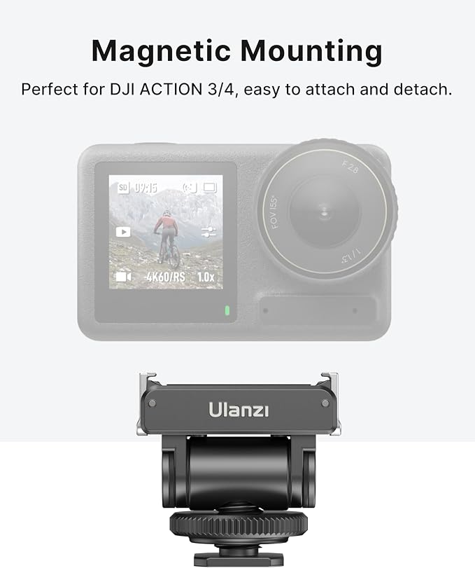 ULANZI CA22 Magnetic Cold Shoe Adapter Mount - Image 2